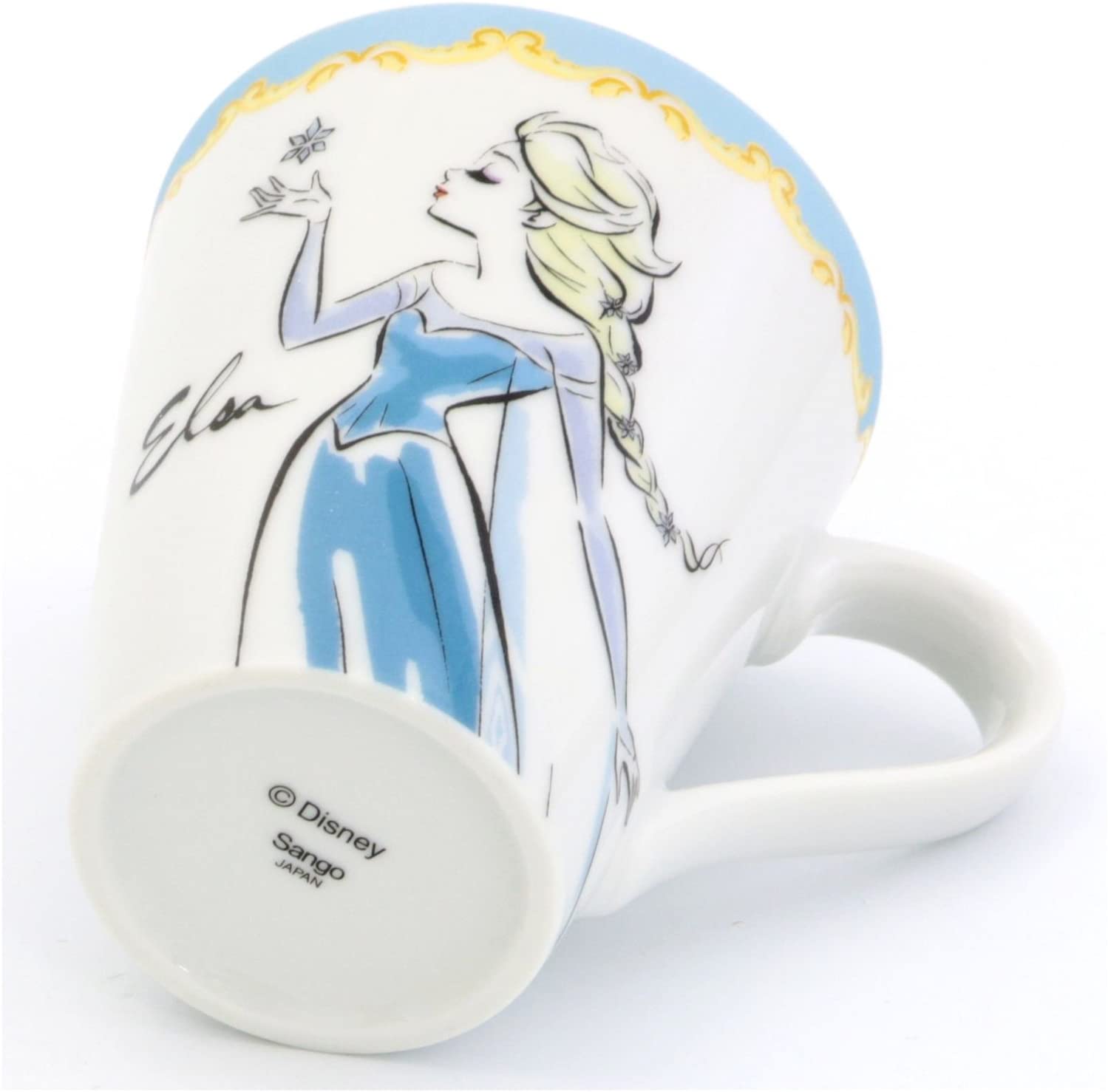 京都名品館 ディズニー ファッショナブル プリンセス マグカップ エルサ 38 06 京都名品館 ディズニー ファッショナブル プリンセス マグカップ エルサ 38 06